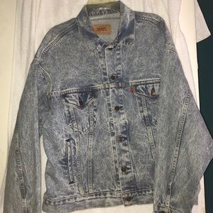 Levi’s acid wash jean jacket